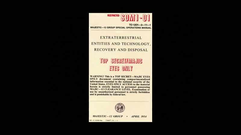 Then a decade later, an alleged 1950s government document