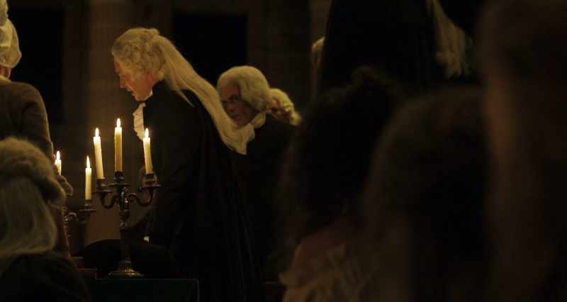 Then a footman took me
