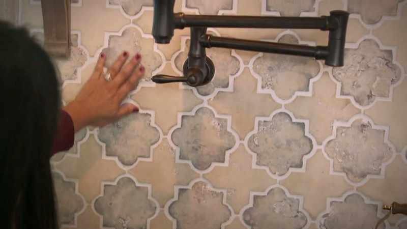 Then to bring in the Moroccan feel