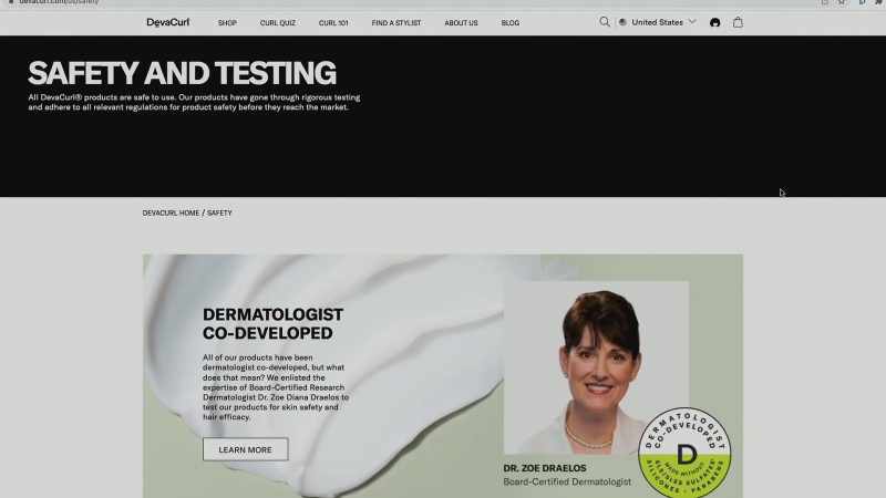 Then they claimed that they had done extensive testing