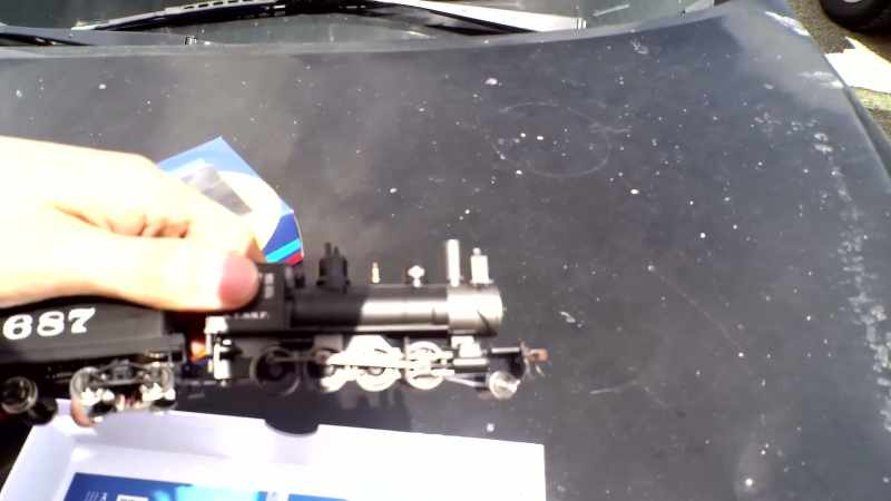 Then got this brand new steam engine for the Santa Fe
