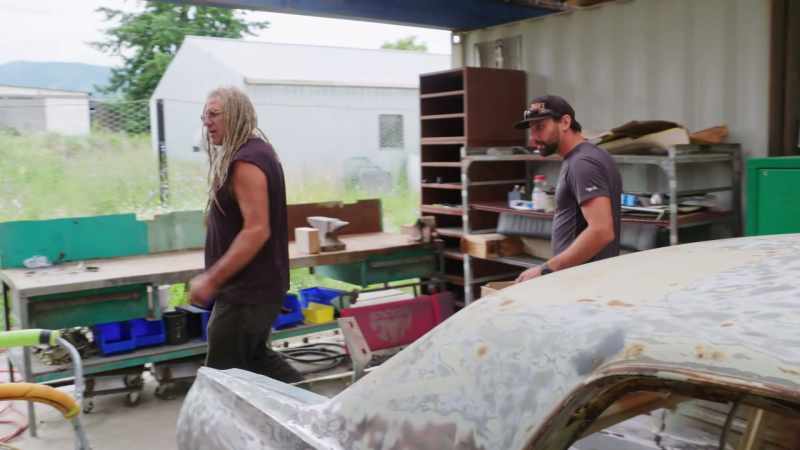 Then we got his fenders, trunk lid