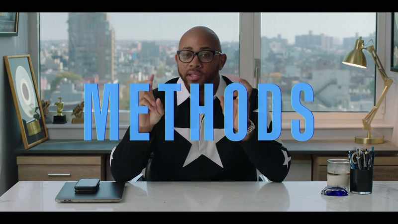 Then he was showing what -- he calls them methods