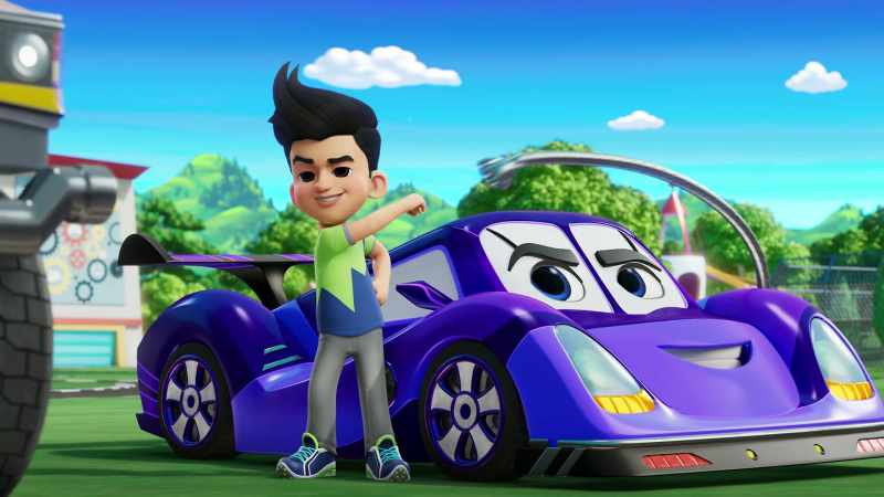 Then, he'll be the fastest car in school