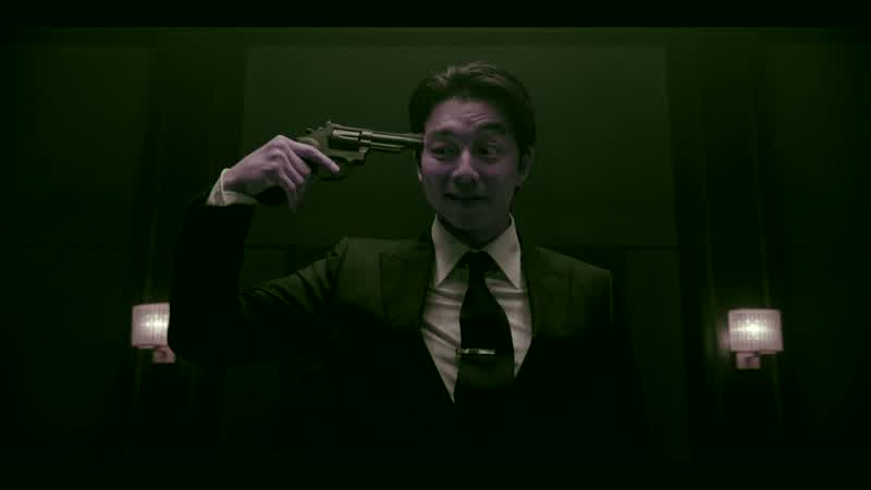 Then I aim at the loser's headand give the trigger a good pull