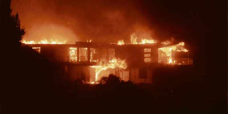 Then I found out she'd... set fire