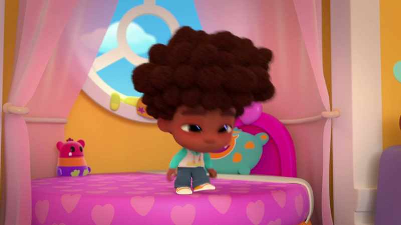 Then, I got to bounce on Curly