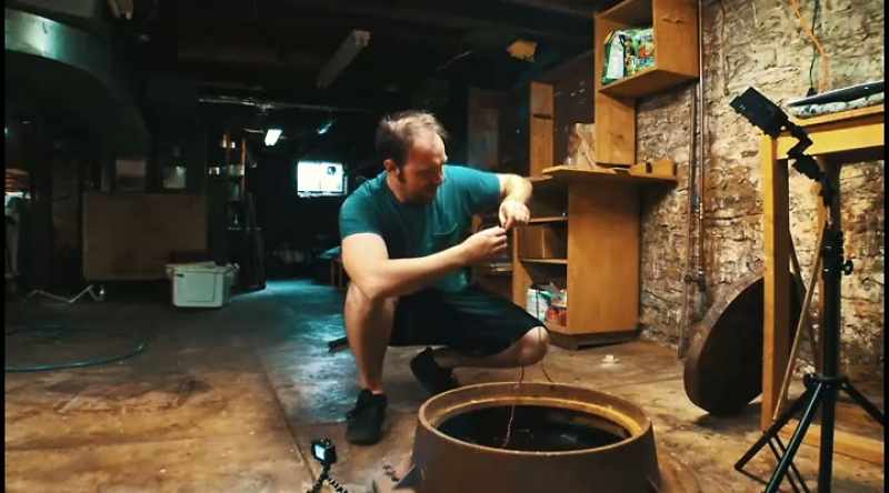 Then when I pull it all back up, I'm gonna measure it