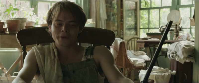Then I'll hide behind the mirror and scream and cry all night