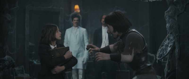 Then I'll take the book... - Easy now, spook boy!