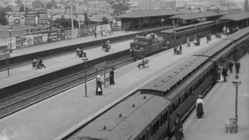 Then, in 1854, came Australia's first steam train