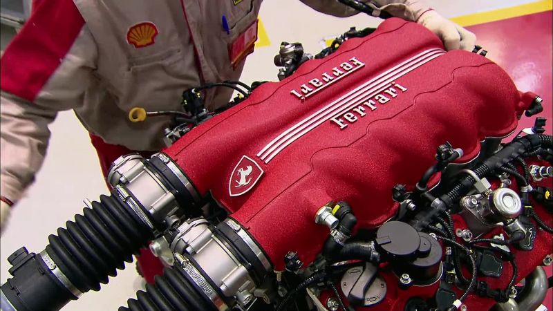 Then they install the air-intake manifold