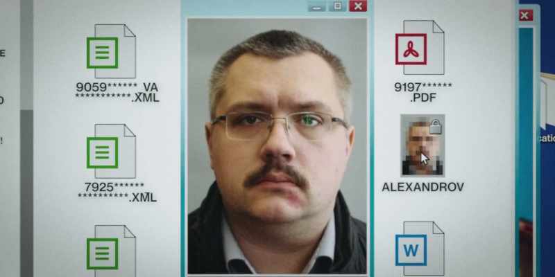 Then, you look up his passport file