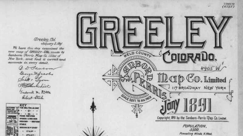 Then they moved to Greeley