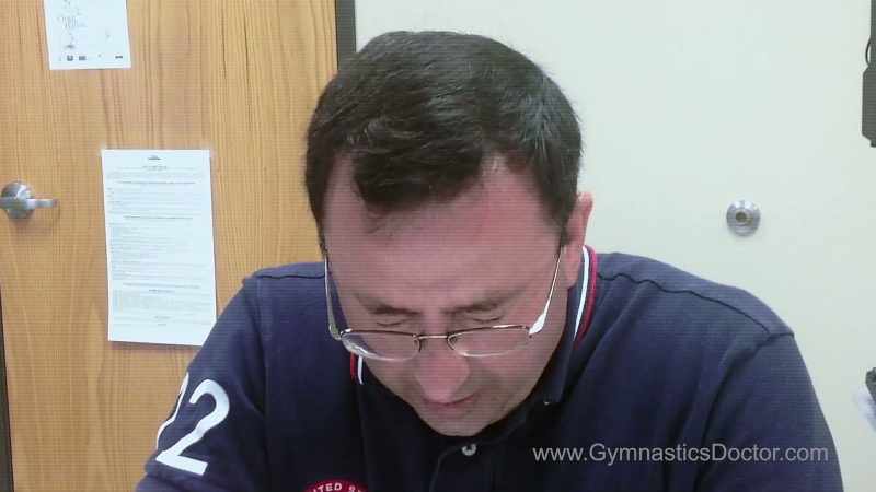 Then, on one of the last appointments