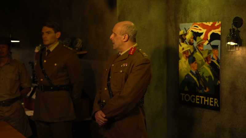 Then our formal surrender will probably take place later this afternoon