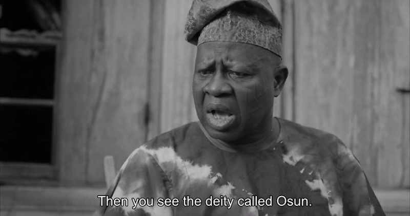 Then you see the deity called Osun