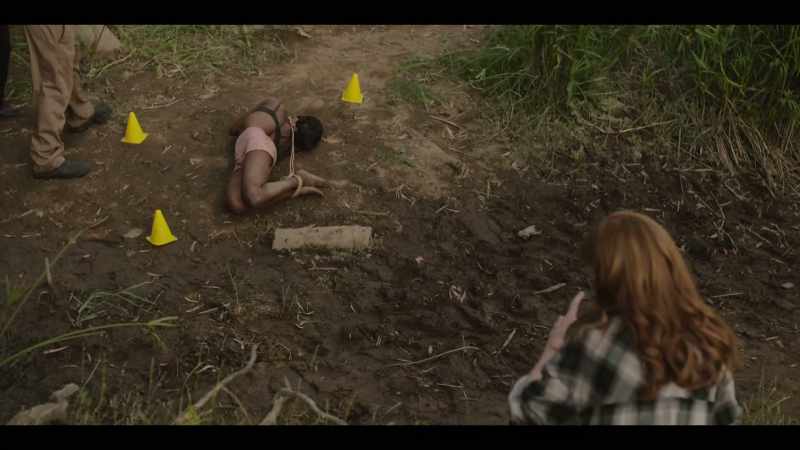 Then when she got tired and her legs went down