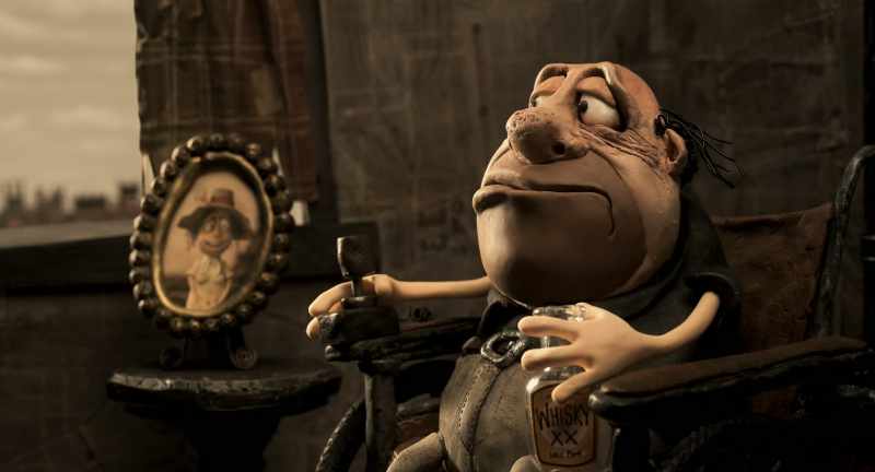 Then, slowly an alcoholic