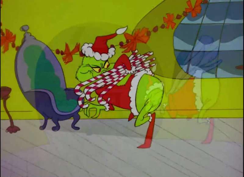 Then he slunk to the ice box