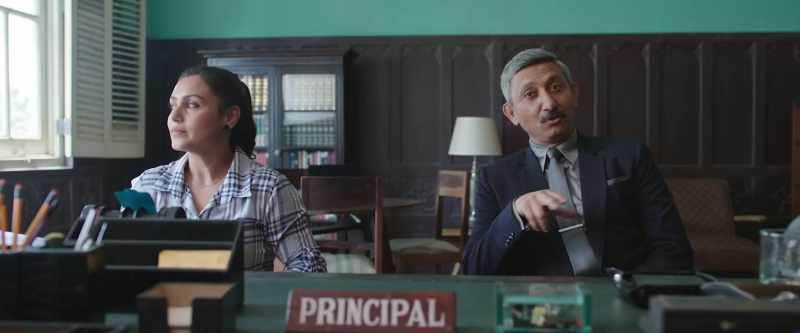 Then suddenly she shifted to Physics and Newton's laws