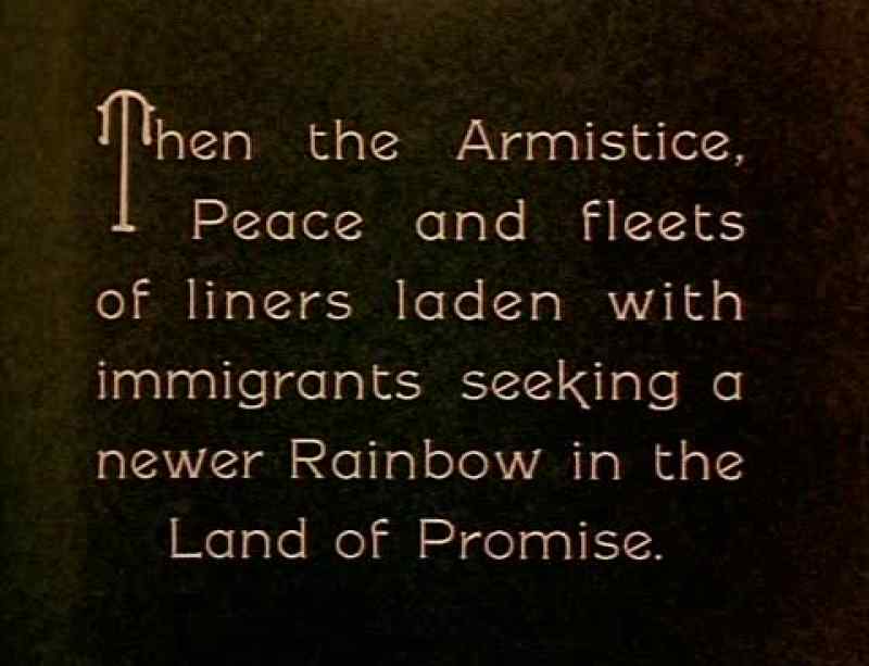 Then the Armistice, Peace and fleets of liners