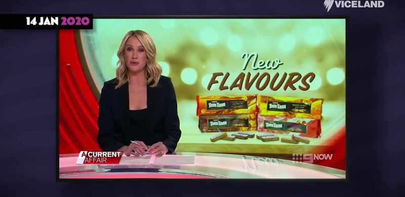 Then the blatant commercial