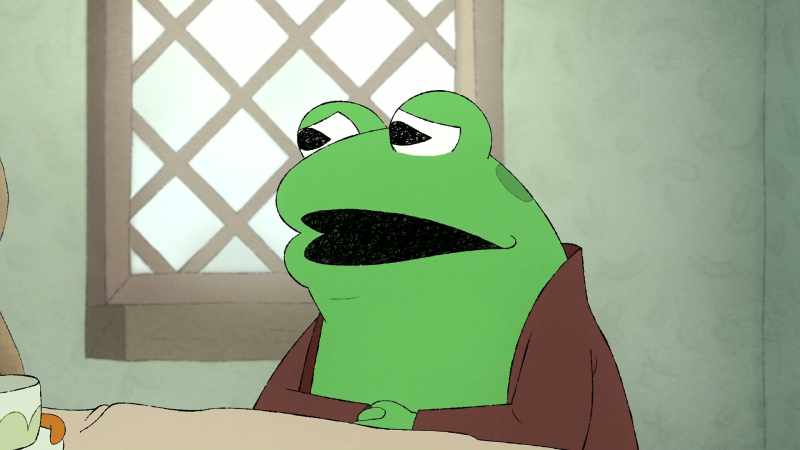 Then the toad did not feel so well,and the frog was feeling better