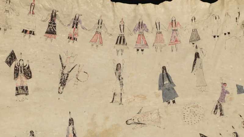 Then, they were to dance in a large circle