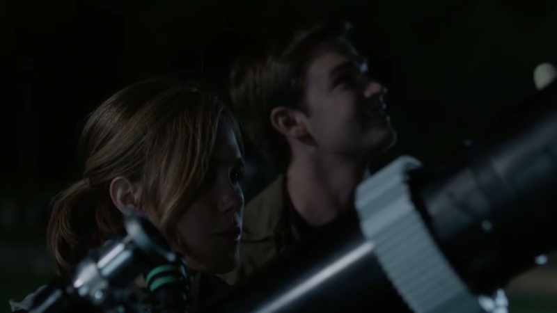 Then what are we doing out here with this rinky-dink telescope?