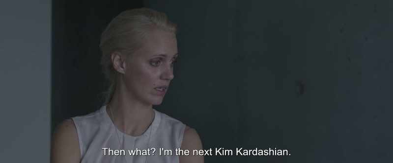 Then what? I'm the next Kim Kardashian