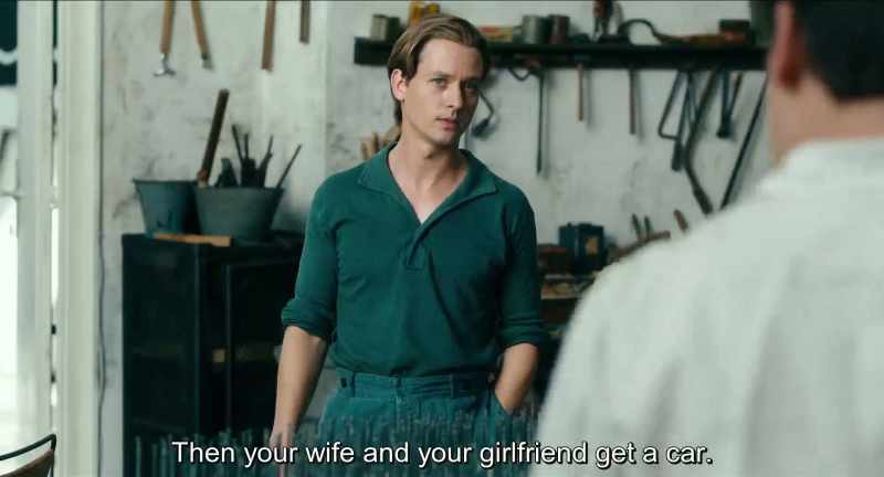 Then your wife and girlfriend will get a car