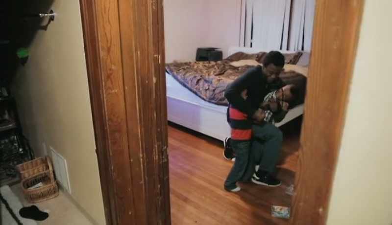 Then he wound up calling me while he was there, like
