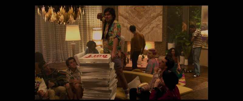 [Theo] ...15 pizza boxes