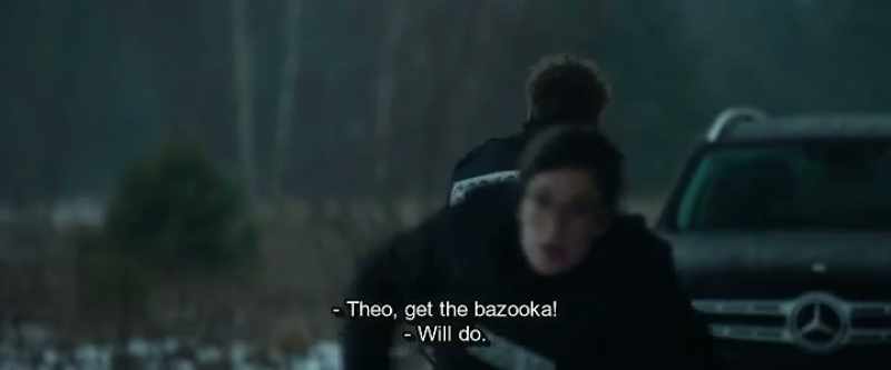 Theo, get the bazooka! - Will do
