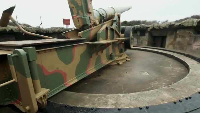 There were 11 batteries installed around guernsey