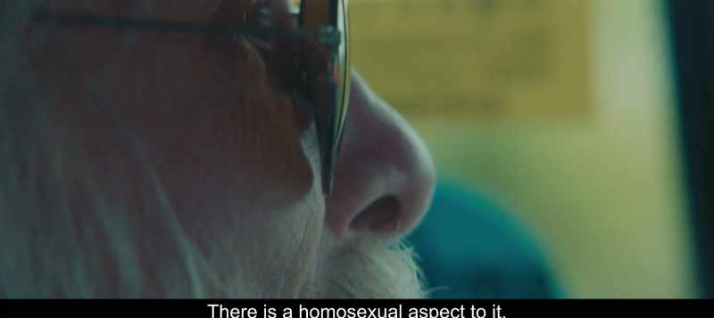There is a homosexual aspect to it
