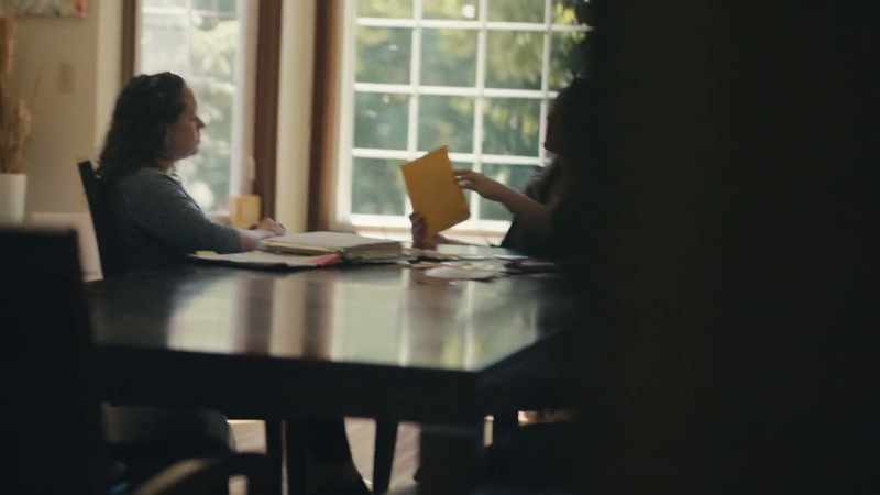 There is a letter she sent to you