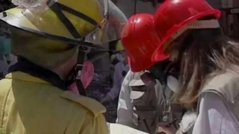 There were a lot of first responders there