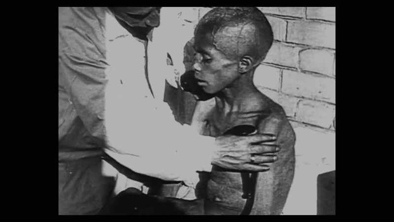 There is a major famine, and the Bolshevik solution