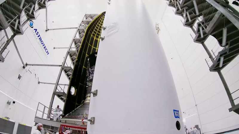 There was a moment when we were putting the spacecraft together