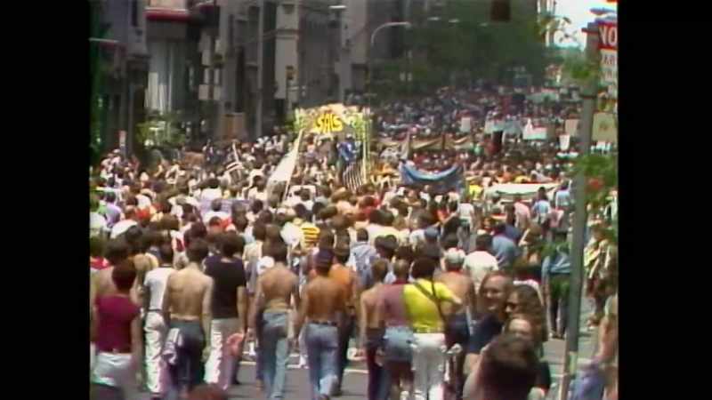 There was a movement going on because of the AIDS crisis