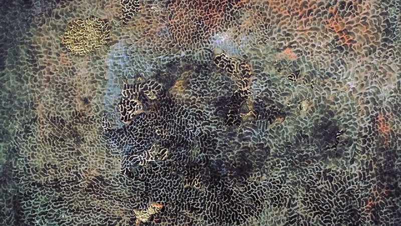 There is a painting called Pacific Ocean from 1958