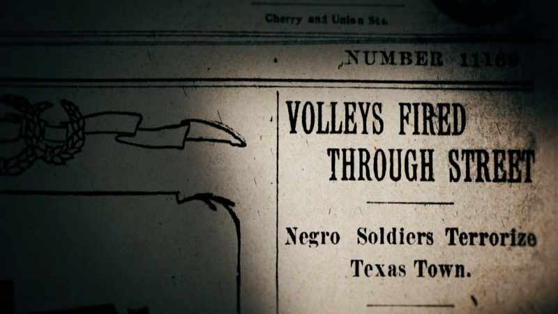 There was a report that those black soldiers