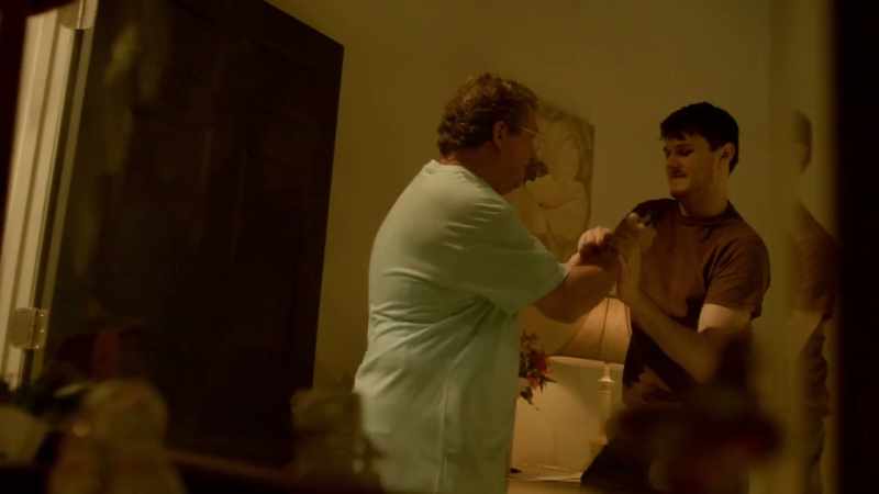 There was a scuffle over the gun