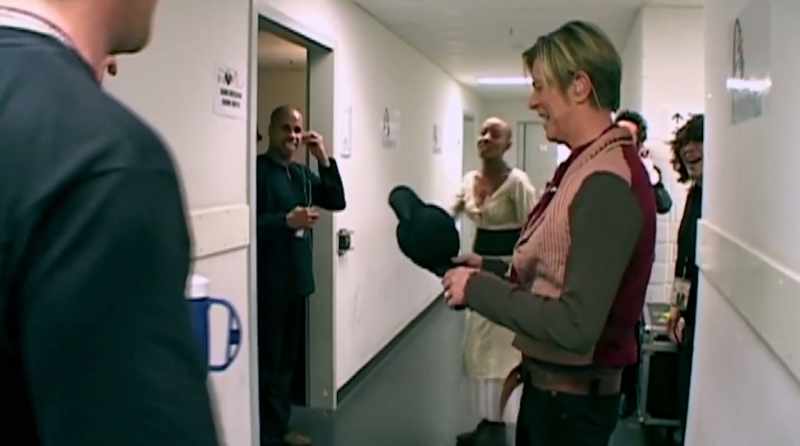 There was a sense that David looked