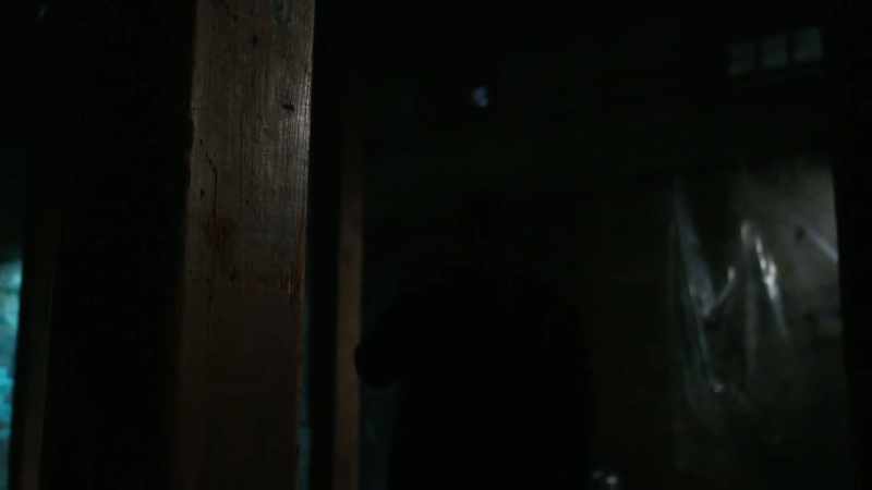 There was a small stairway going down to the sub-basement