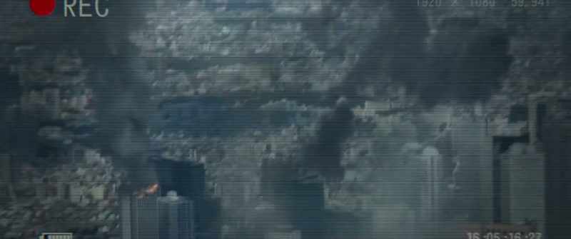 There was an explosion! Shishigami used a bomb-like weapon!