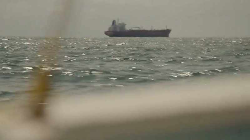 There are cargo ships all around us