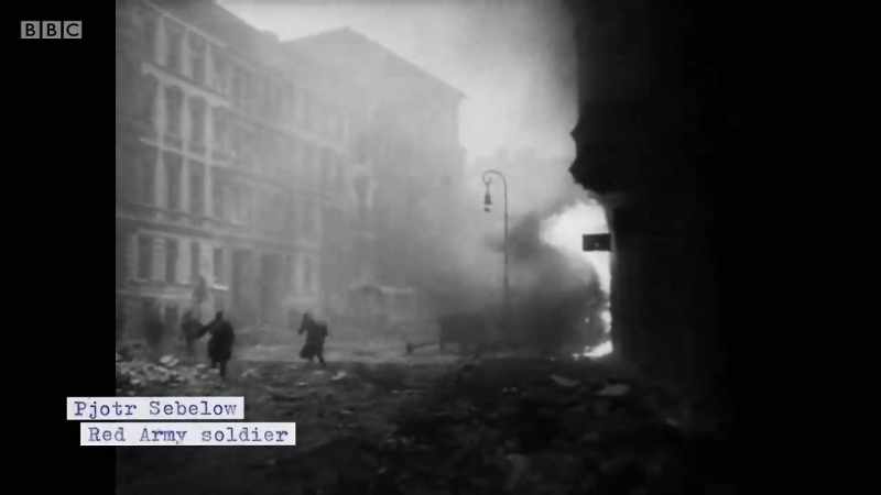 There are shootings, fire and smoke everywhere